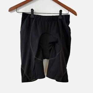 Sportneer Cycling Shorts Black 9" inseam Padded Seat Biking Active Athletic